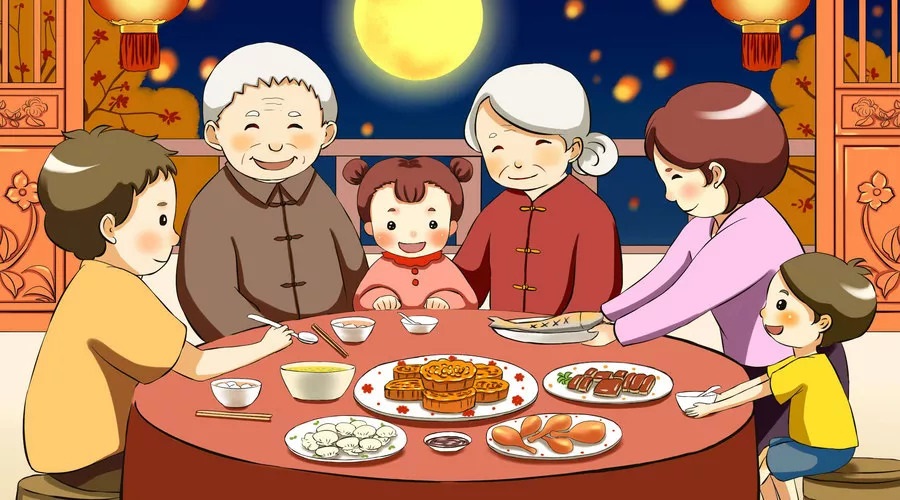 中秋节团圆宴的鱼文化